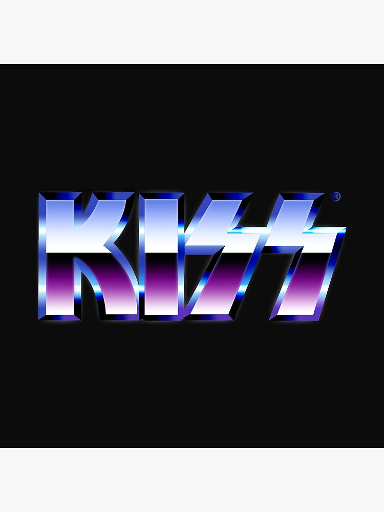 Kiss Logo Chrome by Ornicar