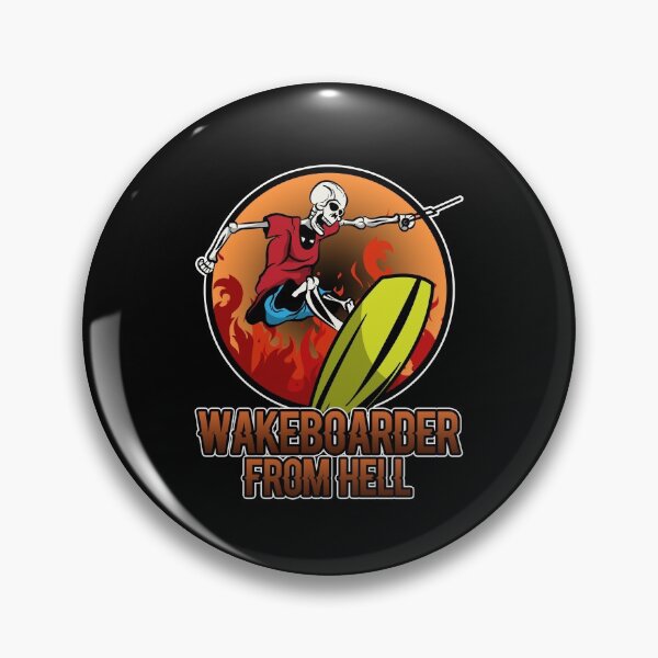 Item preview, Wakeboarding Gift Wakeboard Halloween Zombie designed and sold by desislogn.