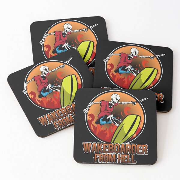 Item preview, Wakeboarding Gift Wakeboard Halloween Zombie designed and sold by desislogn.