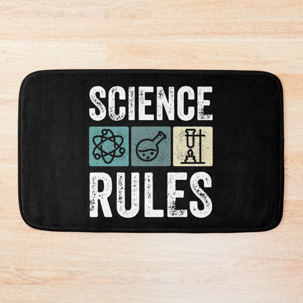 Item preview, Science Rules Students Teachers Humor Lab Scientist Vintage designed and sold by lxmag.