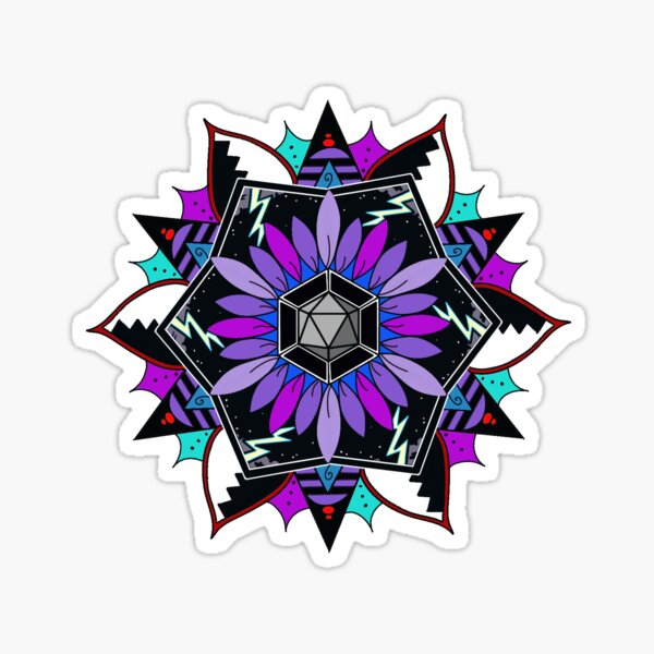 Yasha mandala Sticker