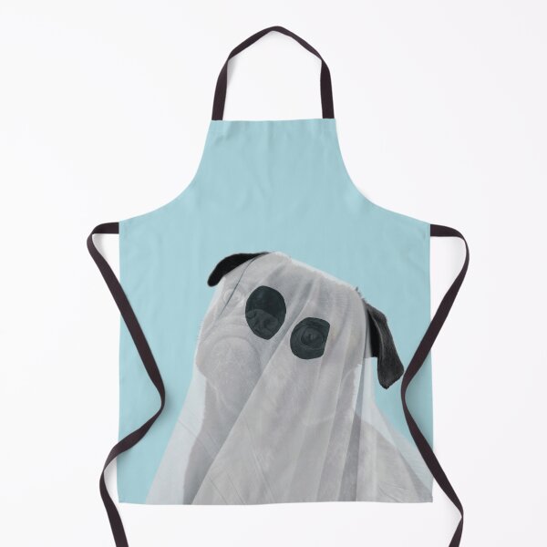 Item preview, Animal ghost pug in blue designed and sold by ESCAPZ.