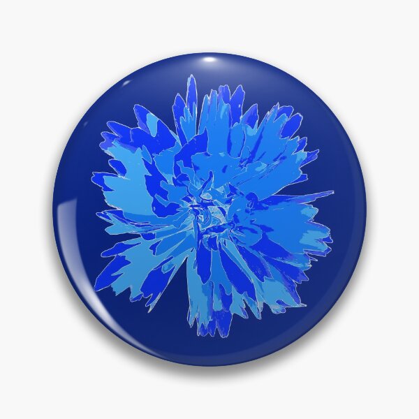 Item preview, Blue Daisy Flower Drawing designed and sold by ckylin.