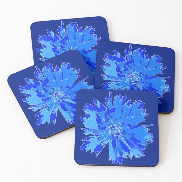 Item preview, Blue Daisy Flower Drawing designed and sold by ckylin.