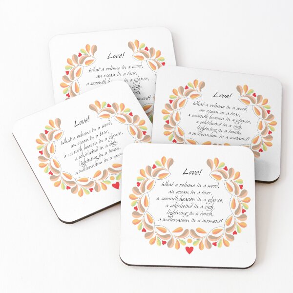 Item preview, Love poem and border designed and sold by danastuff.