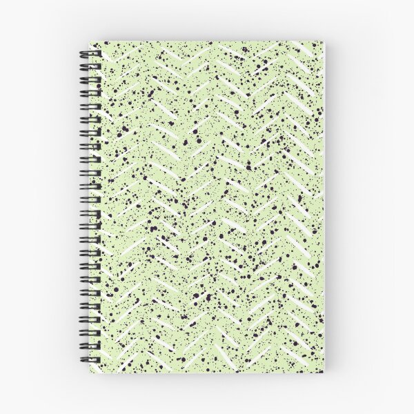 Item preview,  Herringbone Splatter Pattern in Light Green designed and sold by BissyCollective.