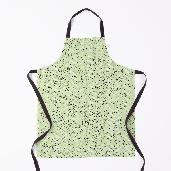 Item preview,  Herringbone Splatter Pattern in Light Green designed and sold by BissyCollective.