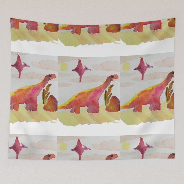 Item preview, Orange Dinosaur designed and sold by Stinu.