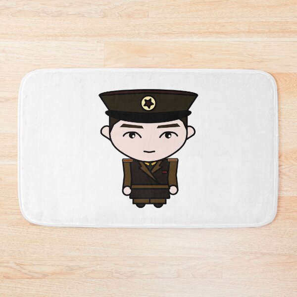 Item preview, [CRASH LANDING ON YOU] Captain Ri Military Chibi Sticker | Crash Landing On You | Son Ye Jin | Hyun Bin  designed and sold by AREUMDOWNTOWN.