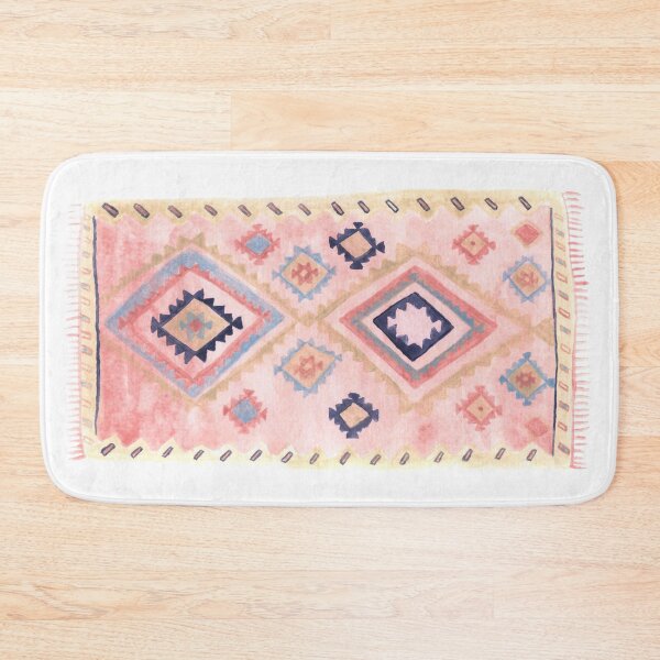 Item preview, Pink moroccan rug designed and sold by Carolin Bentbib.