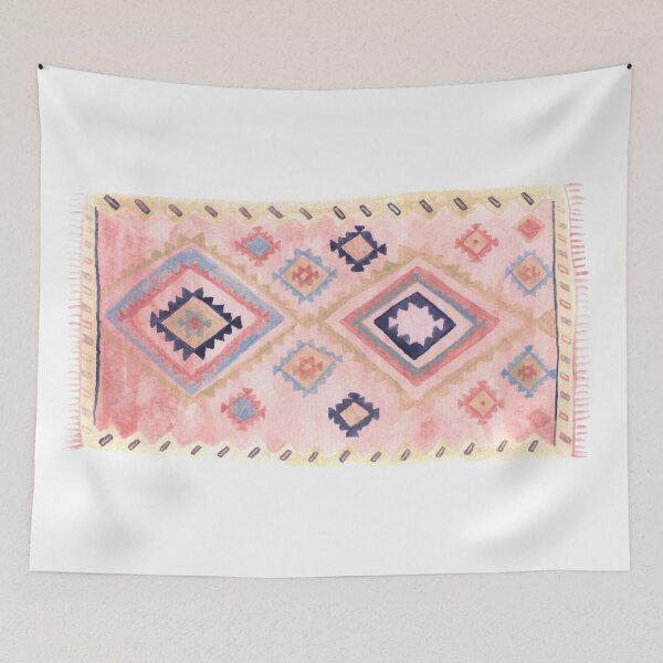 Item preview, Pink moroccan rug designed and sold by Carolin Bentbib.