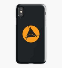 Alliance Logo - Elite - Black & Yellow iPhone Case