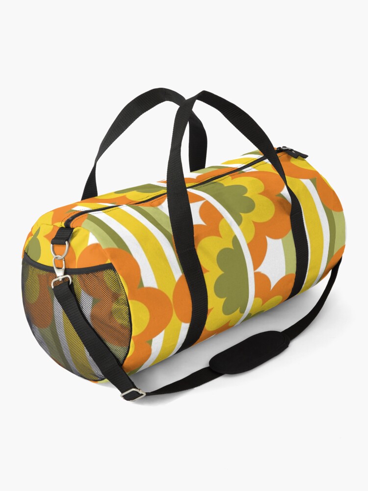 Alternate view of 1970's Pattern / Retro 70s Vintage Seventies style Duffle Bag