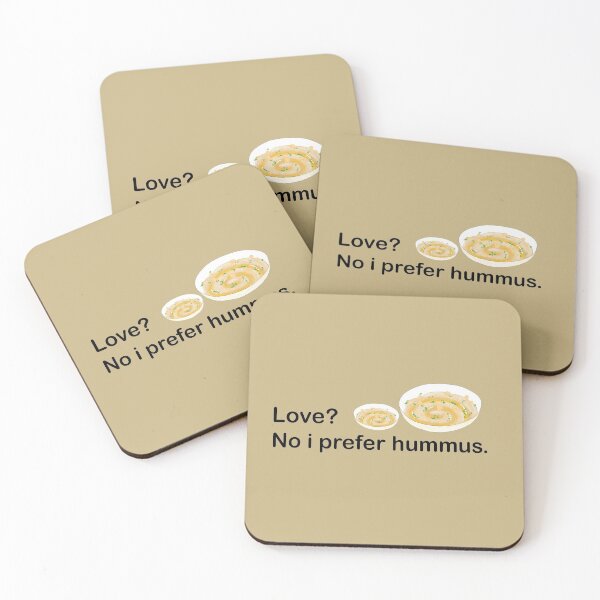 Item preview,  I prefer hummus. designed and sold by vermilion store.