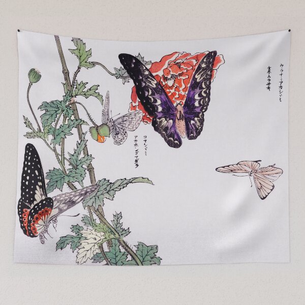 Item preview, BUTTERFLIES ILLUSTRATION BY MORIMOTO TOKO designed and sold by w1ckerman.