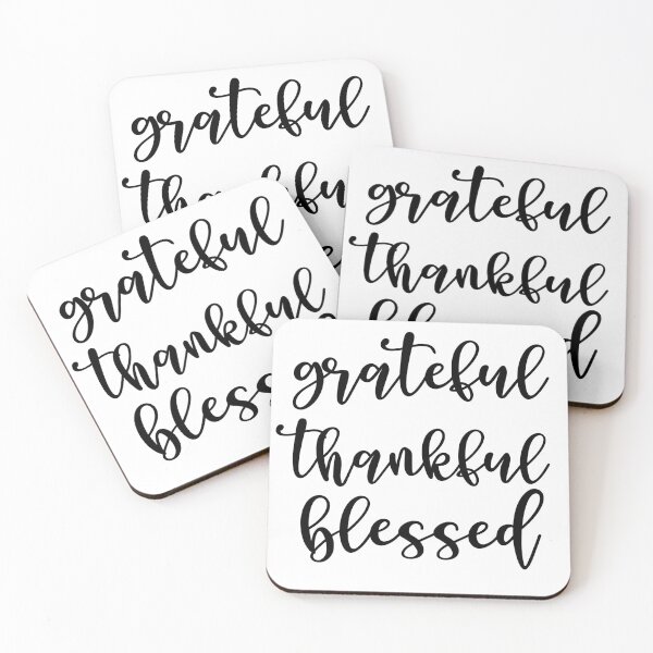 Item preview, Grateful Thankful Blessed designed and sold by LoA-Lady.