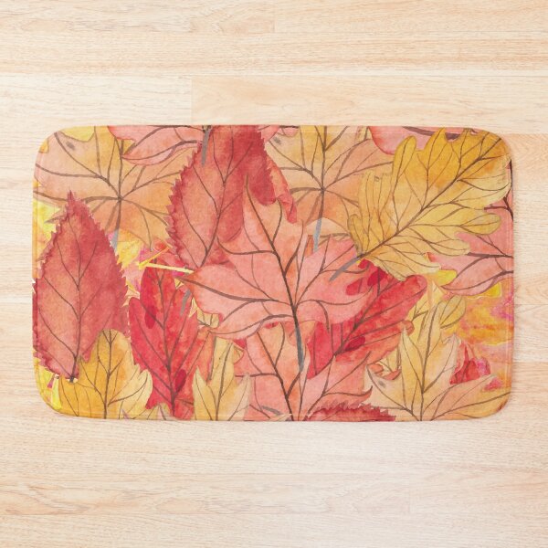Item preview, Fall leaves Autumn leaves - reds, pinks, browns, yellows designed and sold by JellyBeenzz.
