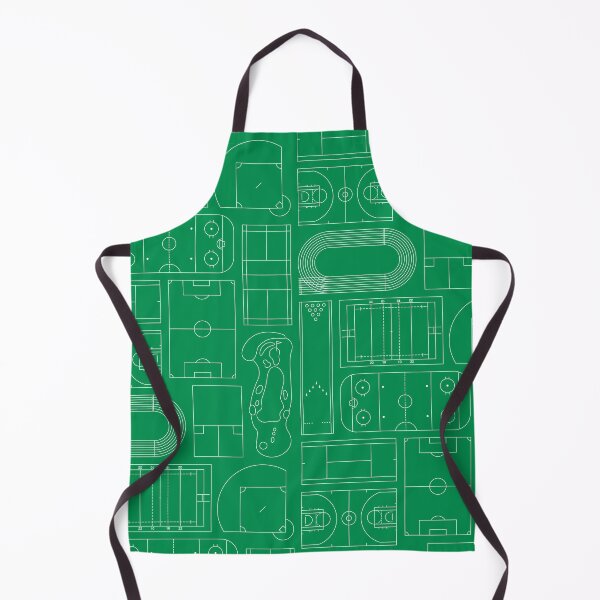 Item preview, Sport Courts Seamless Pattern designed and sold by polymolystudio.