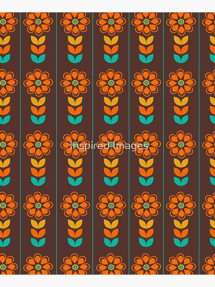 Retro 70's Flowers / Vintage 1970s Floral Seventies by ImageMonkey