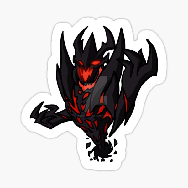 The Fiend Stickers Redbubble - the fiend roblox decal
