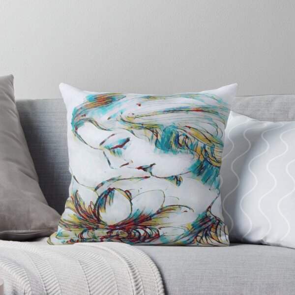 Item preview, A LADY WITH LOTUS designed and sold by Ammpryt ART.