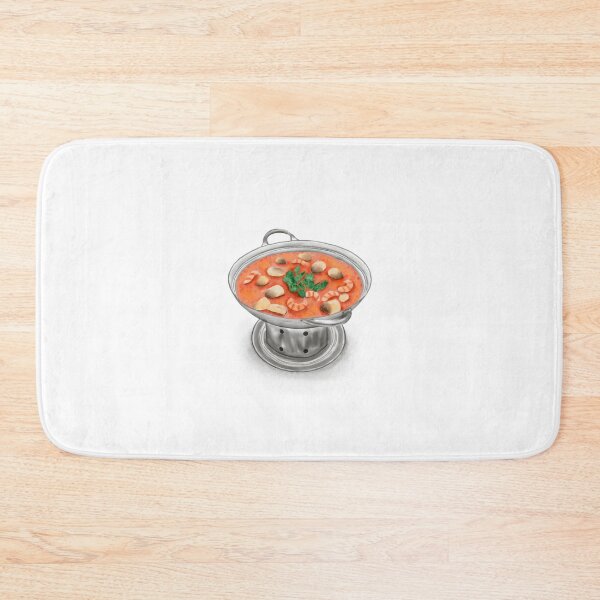 Item preview, Watercolor Illustration of Thai Cuisine - Tom Yam Kung Spicy Sour Soup | 冬阴功汤 designed and sold by iswenyi.