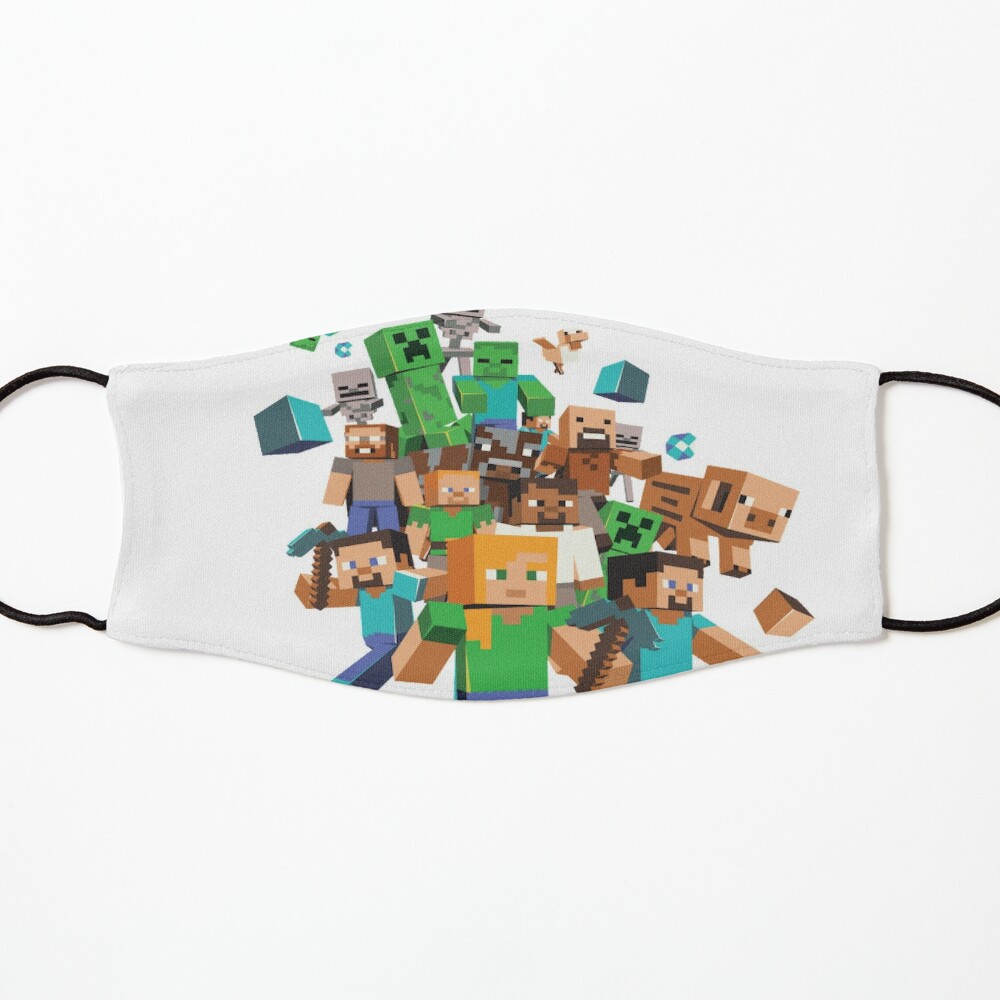 Roblox Minecraft Mask By Rojocatherinep Redbubble - purse test roblox