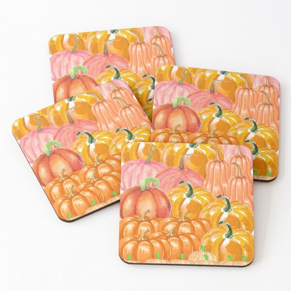 Item preview, A colourful patch of picked pumpkins! (Illustration) designed and sold by JellyBeenzz.