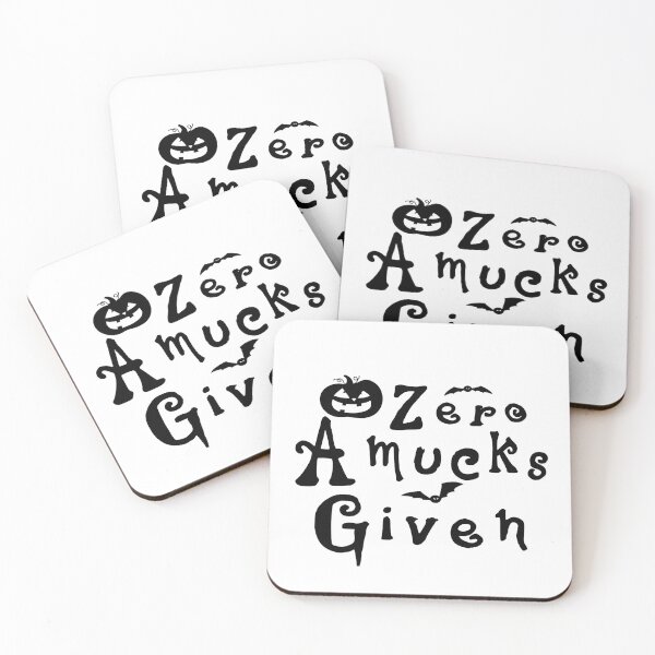 Item preview, Zero Amucks Given designed and sold by RedJazz.