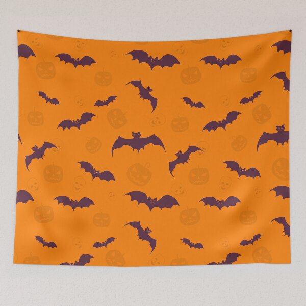 Item preview, Halloween Spooky Pumpkins,Bats and Skulls , Gift designed and sold by HappyTees Lab.