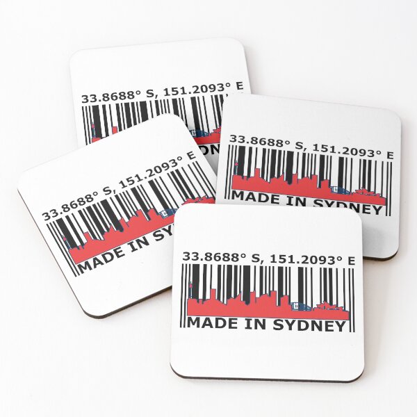 Item preview, Made In Sydney Austalia Barcode. designed and sold by Nxt-Lvl-Awesome.