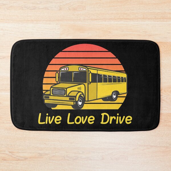 Item preview, Live Love Drive - School Bus Driver designed and sold by HeatherPore.