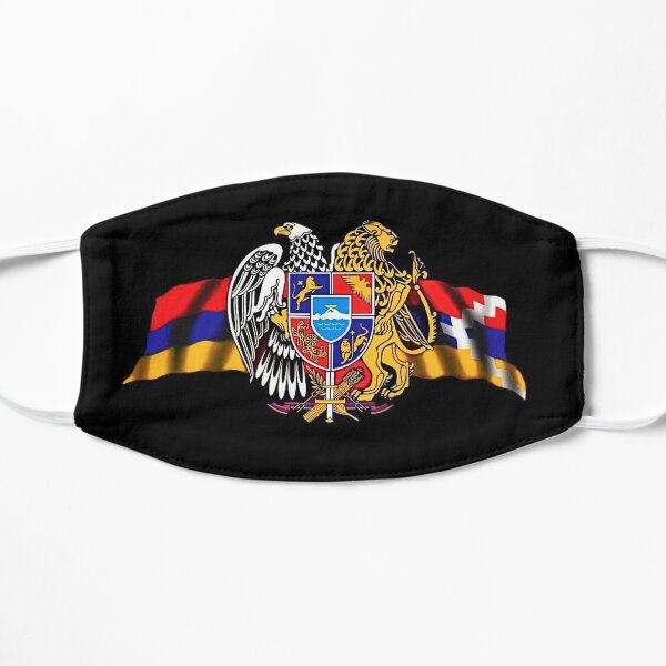 Artsakh Armenia Flag Mask