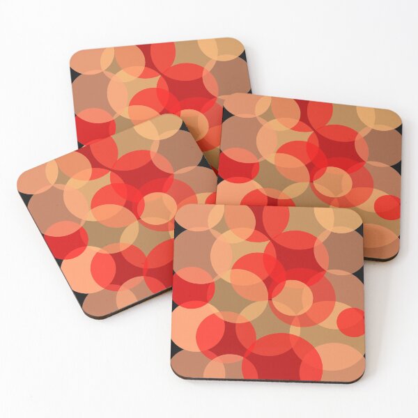 Item preview, Graphic with red circles designed and sold by Robert Elfferich.