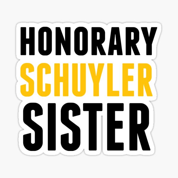 Honorary Schuyler Sister Sticker