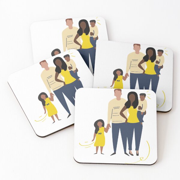 Artikelvorschau, interracial Familie entworfen und verkauft von artjojo.
