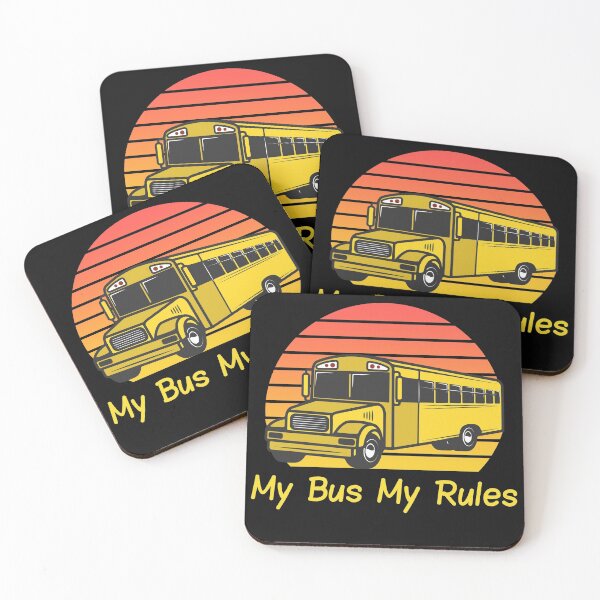 Item preview, My Bus My Rules - School Bus Driver designed and sold by HeatherPore.