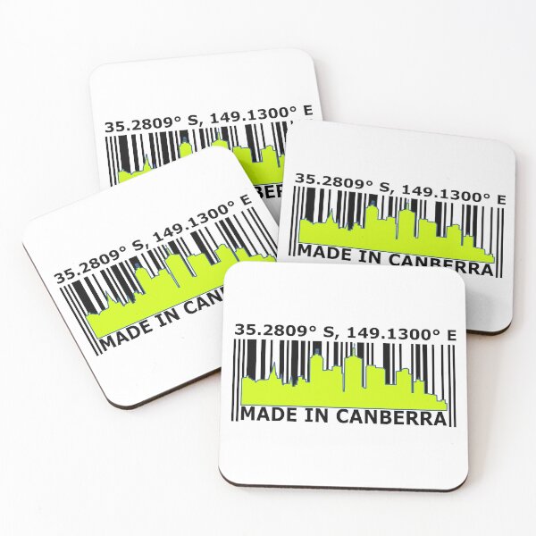 Item preview, Made In Canberra Austalia Barcode. designed and sold by Nxt-Lvl-Awesome.