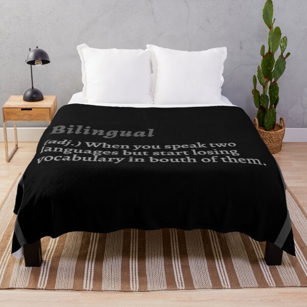 Item preview, Funny Quote for a Bilingual designed and sold by PandaSoul.