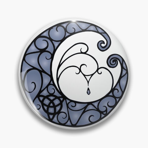 Item preview, Triquetra Moon designed and sold by The Cottage Cauldron.