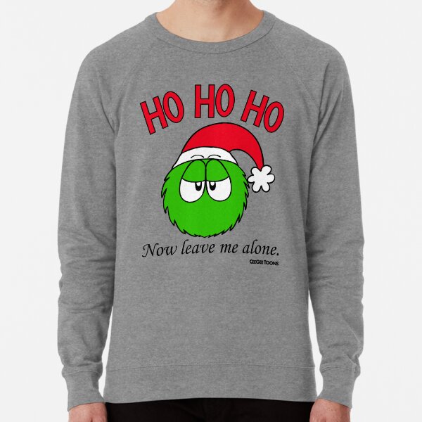 'Fluffy Christmas' Santa Lightweight Sweatshirt