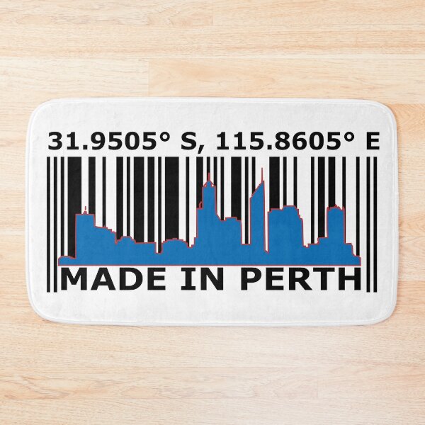 Item preview, Made In Perth Austalia Barcode. designed and sold by Nxt-Lvl-Awesome.