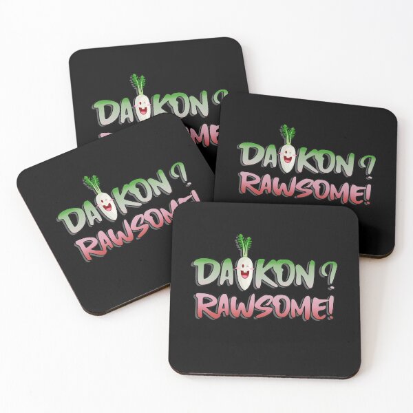 Item preview, Rawsome Daikon – Puntastic and Awesome Japanese Dango Radish designed and sold by The Green Corner.