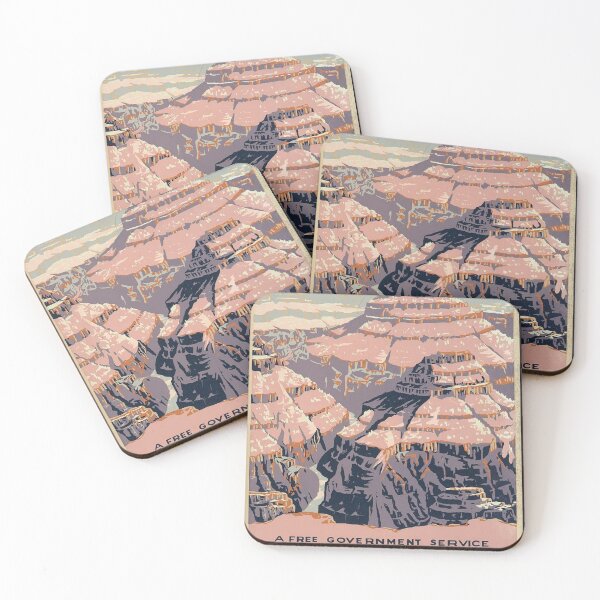 Item preview, Vintage Travel Poster: The Grand Canyon designed and sold by Vintage Vibes.