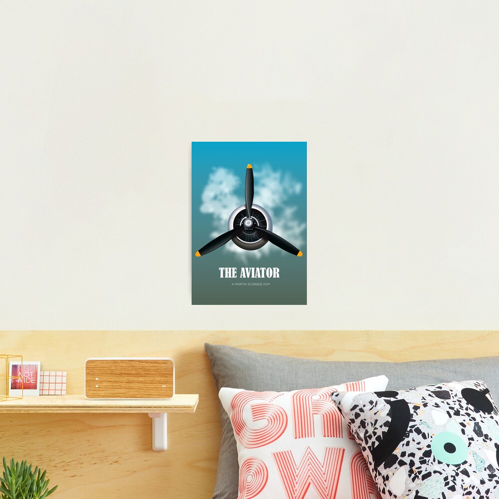 The Aviator - Alternative Movie Poster Photographic Print