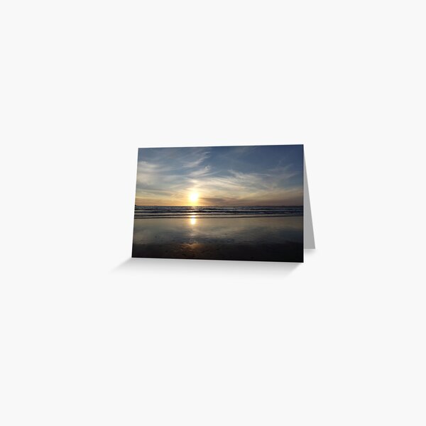 Broadhaven beach Greeting Card