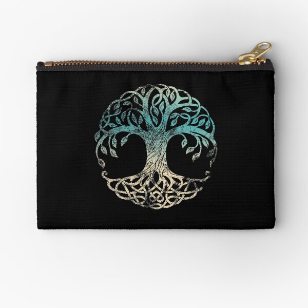 Vista previa del artículo con la obra «Árbol de la vida Yggdrasil», diseñado y vendido por Wanderlust77.