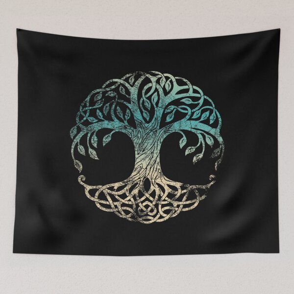 Item preview, Yggdrasil Tree Of Life designed and sold by Wanderlust77.