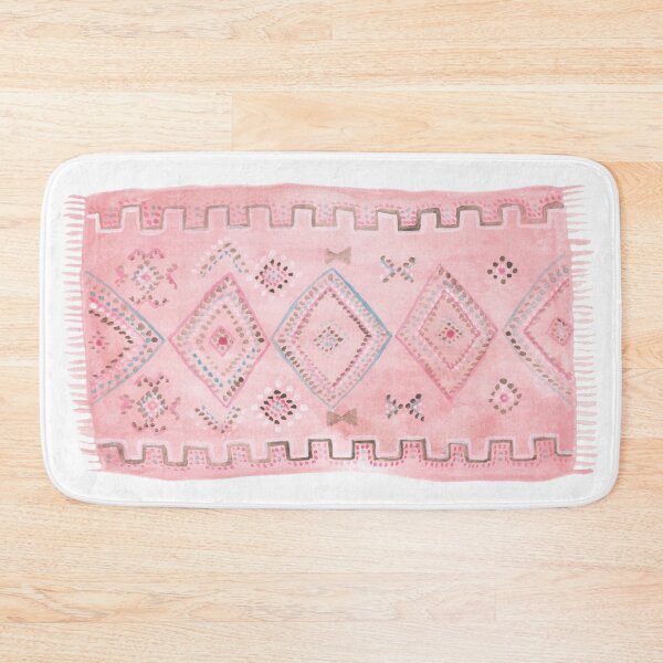 Item preview, Pink moroccan rug designed and sold by Carolin Bentbib.