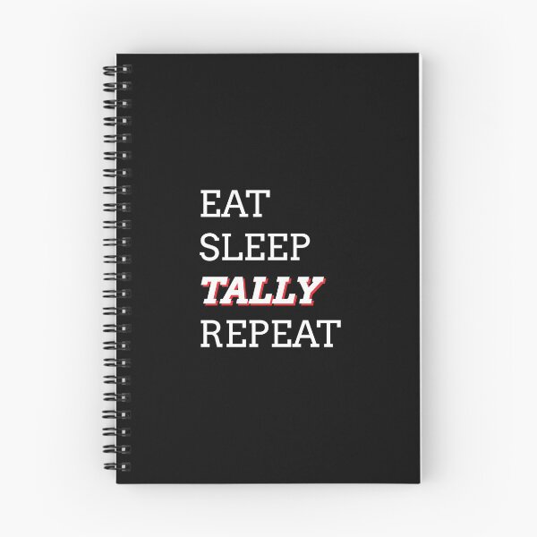 Item preview, Eat Sleep Tally Repeat designed and sold by lettersbysid.